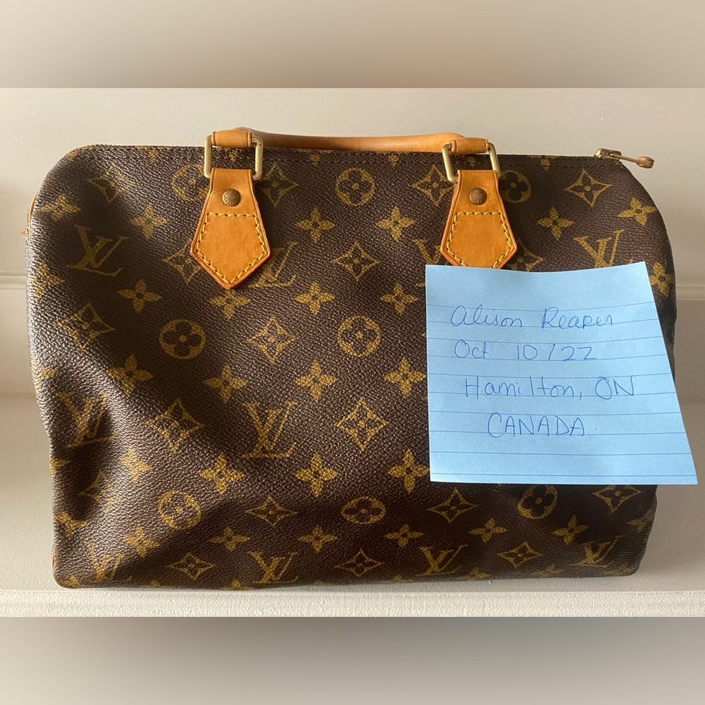 Louis Vuitton Monogram Speedy 30